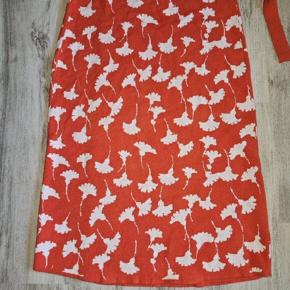 Diane Von Furstenberg for Target Ginkgo Wrap Dress DVF Womens S Sleeveless Midi - Picture 10 of 15